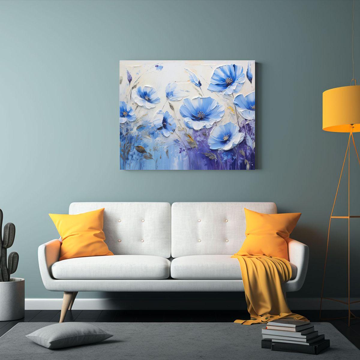 Pintura En Lienzo Estilo Vanguardia Minimalista De 40x30cm-2