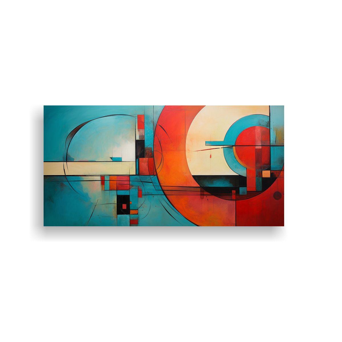 Cuadro Abstracto: Primer Lienzo De Escenario. 160x80cm-0