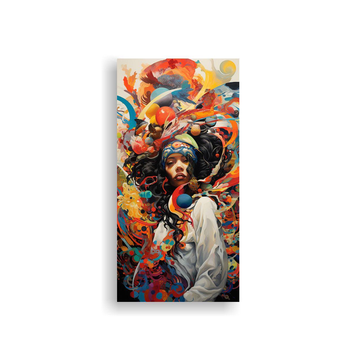 Pinturas Decorativas Abstractas Movimiento 20x40cm-0