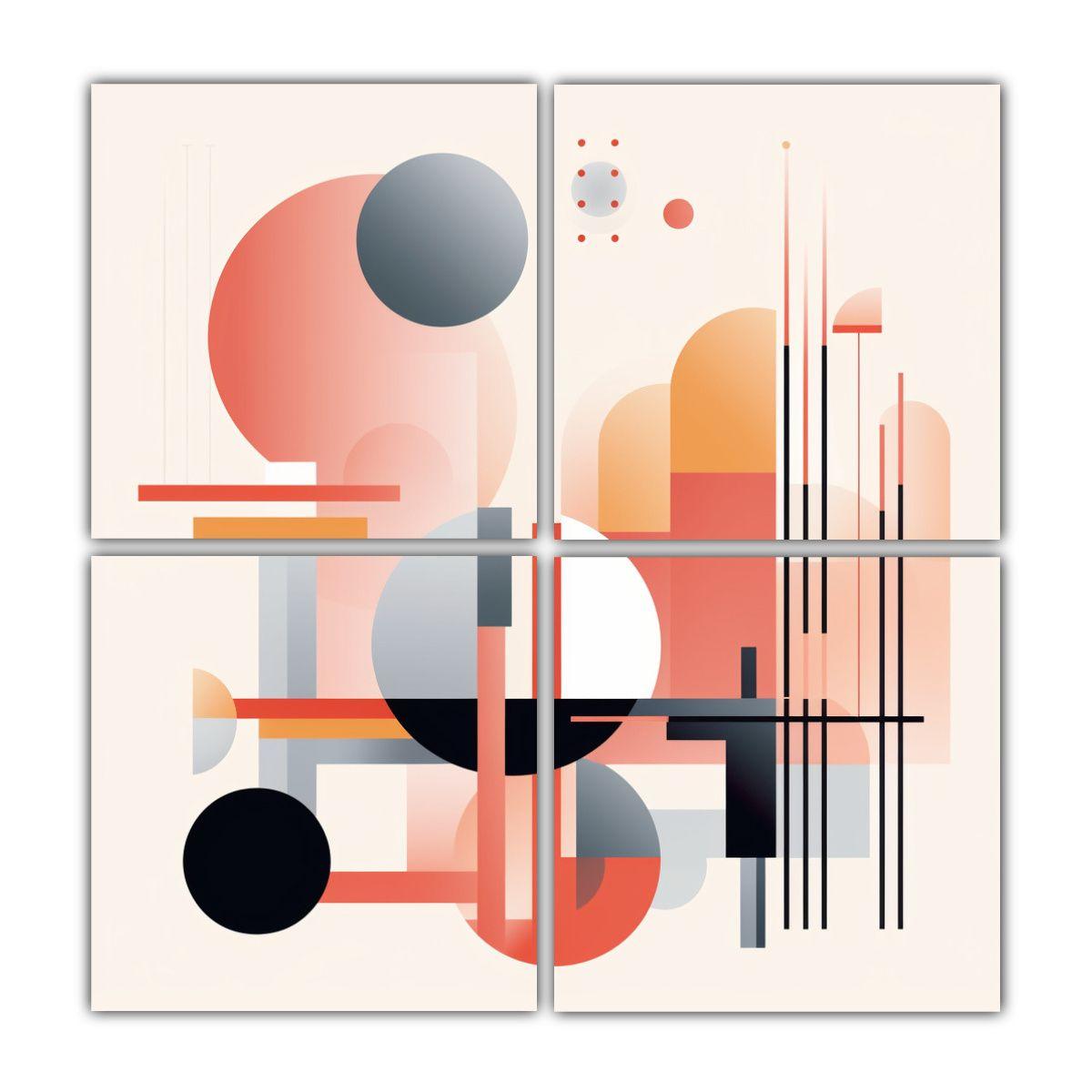 Cuadros Decorativos Minimalistas De Estilo 100x100 Cm-0