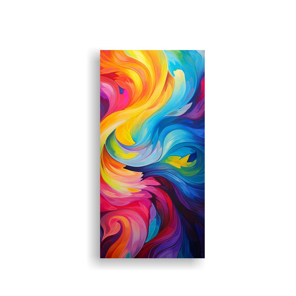 Arte De Pared Vitalidad Whirling Patrones 50x100cm-0