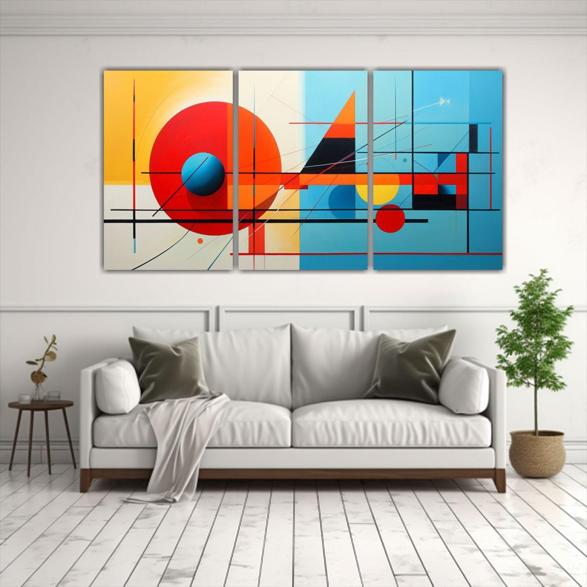 Pinturas Decorativas Modernas De Abstracción 180x90 Cm-2