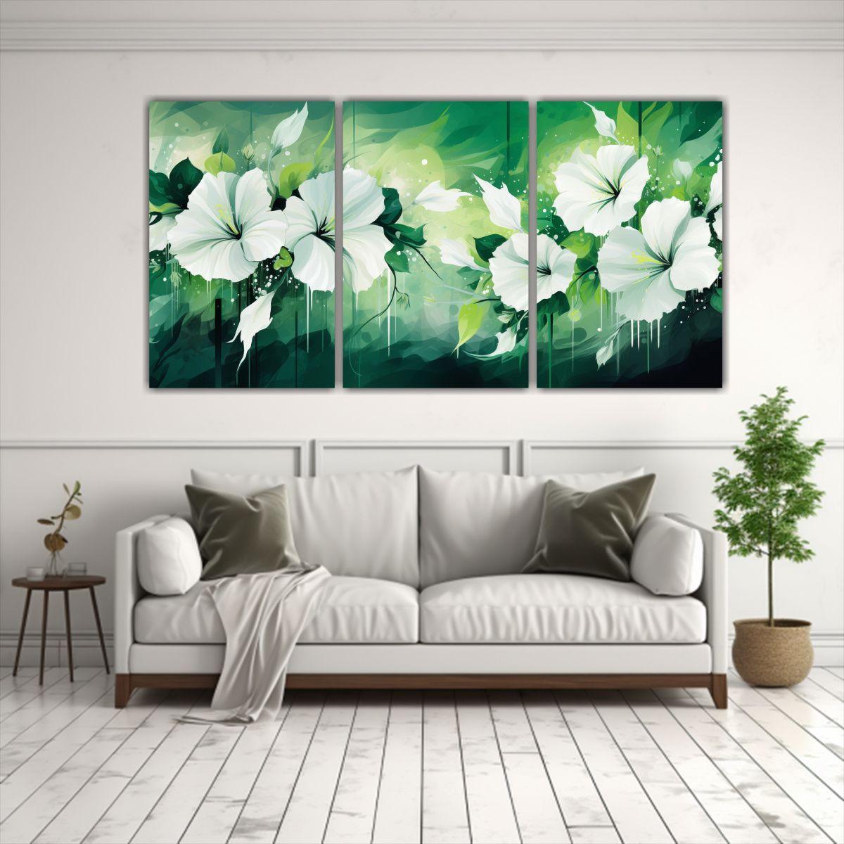 Pinturas Decorativas Con Contraste De Colores 120x60 Cm-2