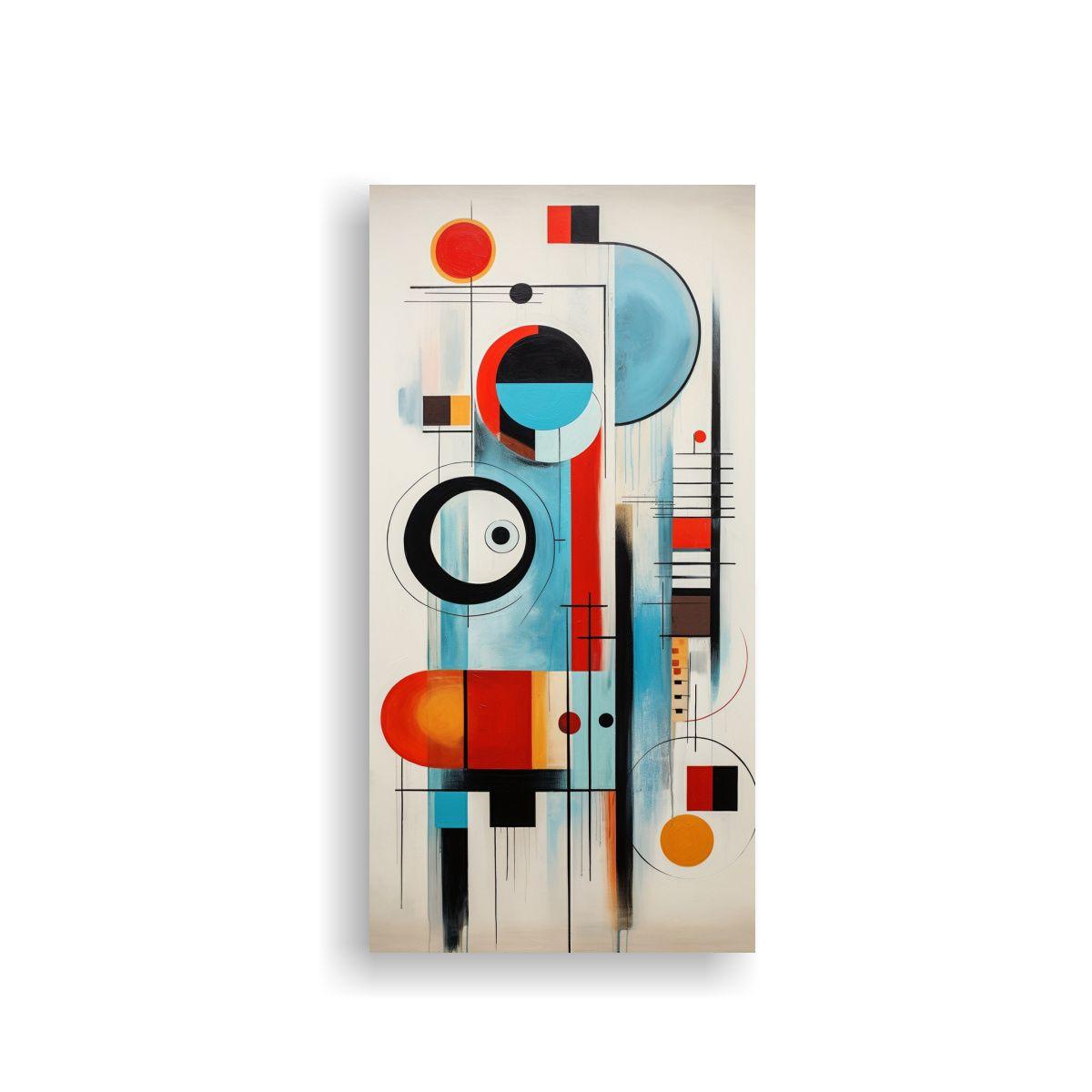 Cuadros Abstractos Florales Nórdicos De Alta 30x60cm-0