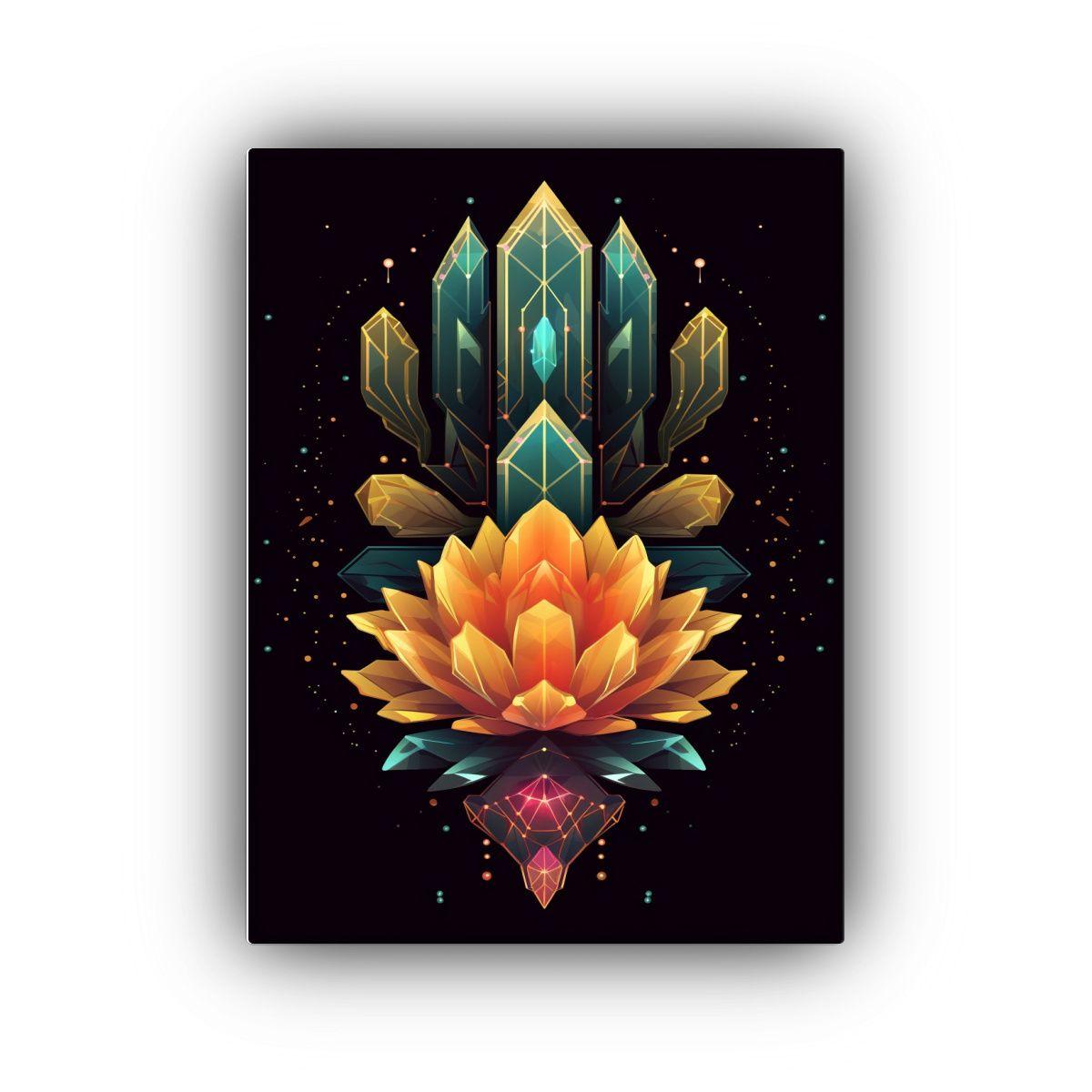 Pinturas Decorativas Cactus Armonía Cromática 30x40cm-0