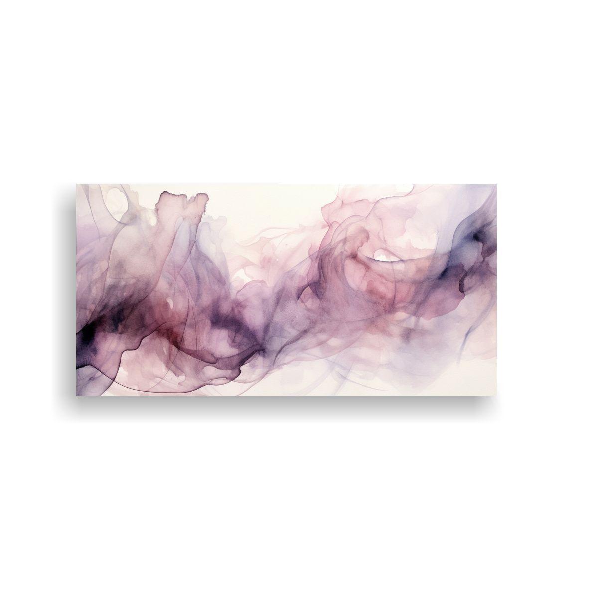 Pinturas De Decoración En Textura Acuarela Gris 80x40cm-0