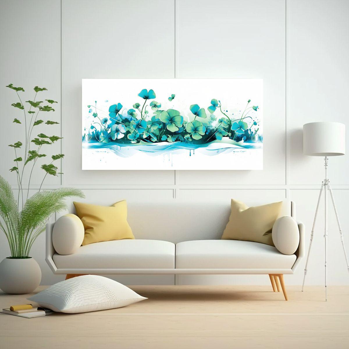 Pinturas Decorativas De Arte Fino De Hierbas De Tr 140x70cm-2