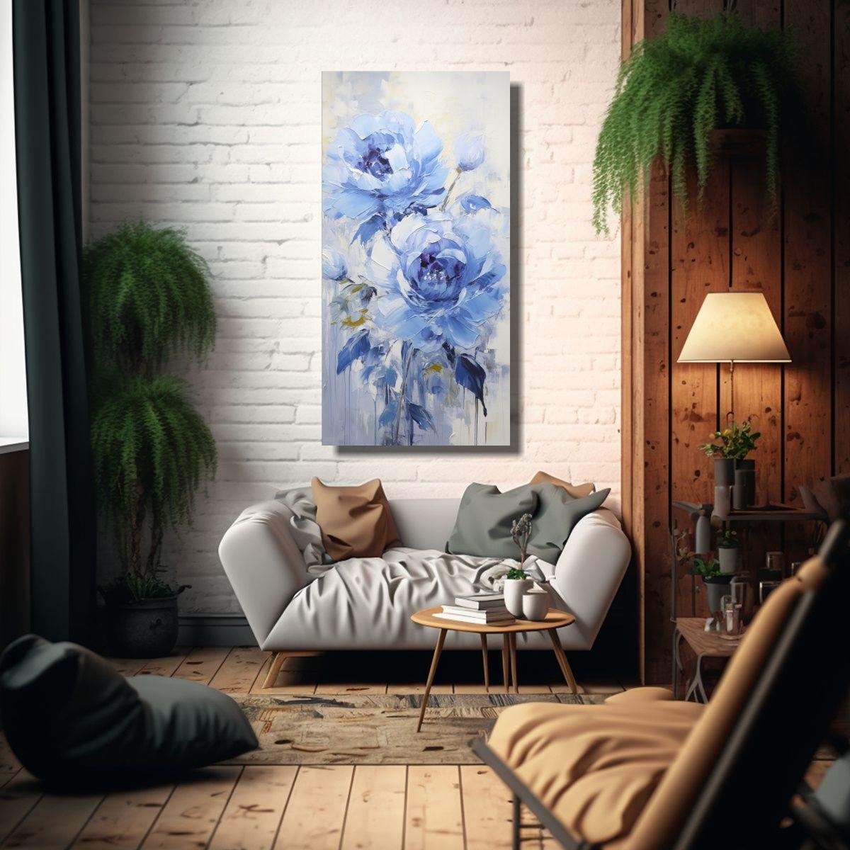 Decoración De Arte Fino Con Textura De Pintura 50x100cm-2