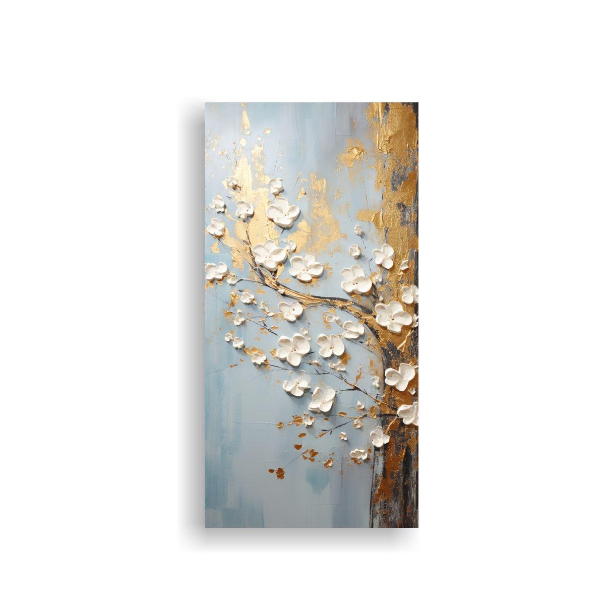Cuadro Decorativo Belleza Natural: Pintura De 20x40cm-0