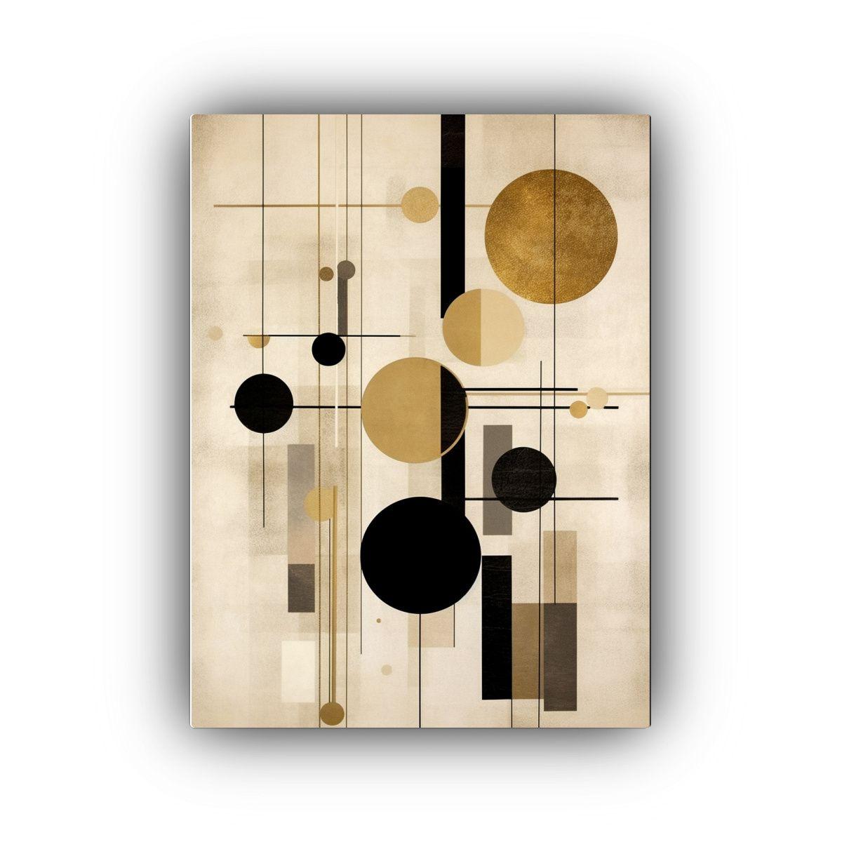 Lienzo De Tela Vanguardia Estilo Arte Moderno 50x65 Cm-0
