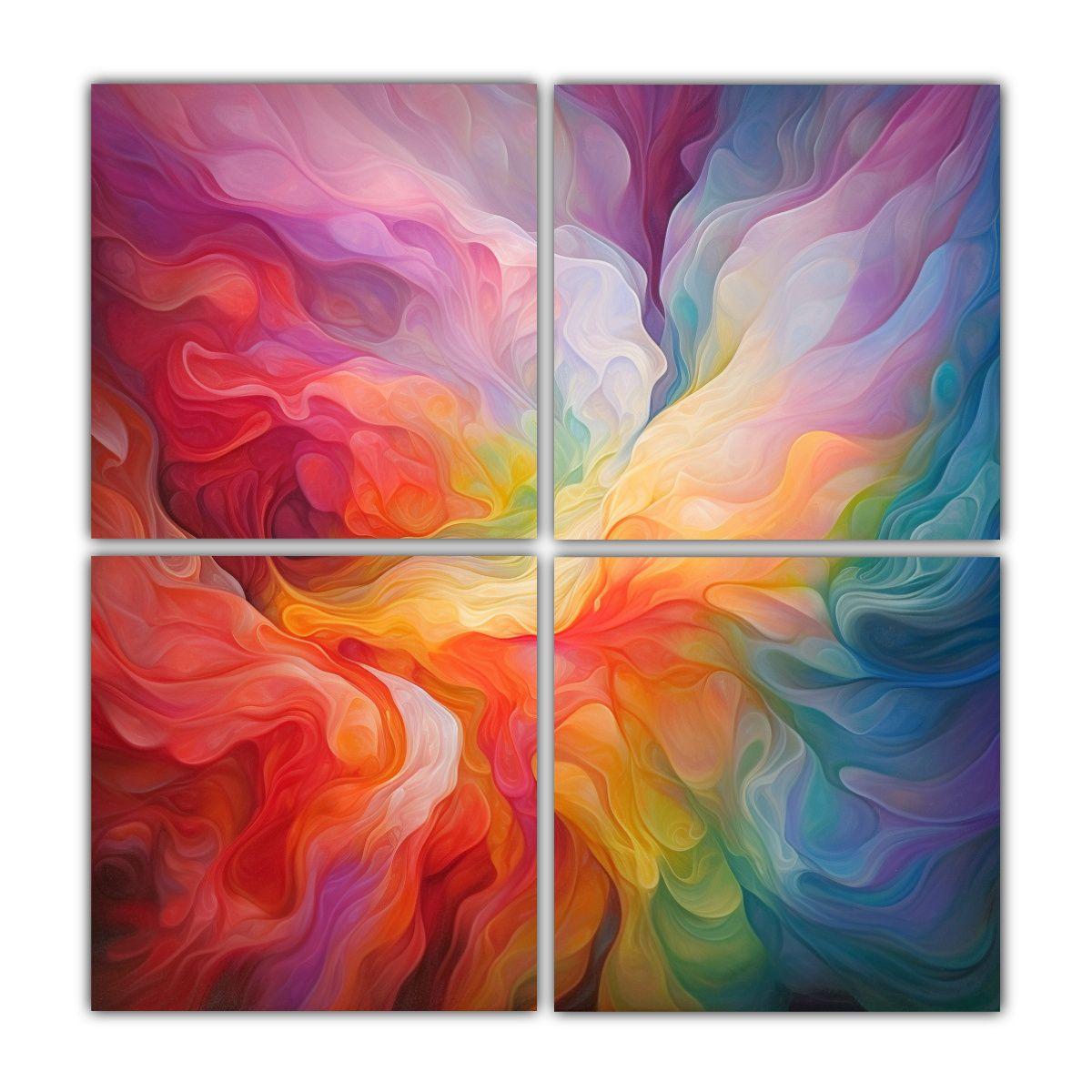 Cuadros Surrealistas: Potencial Infinito En 200x200 Cm-0