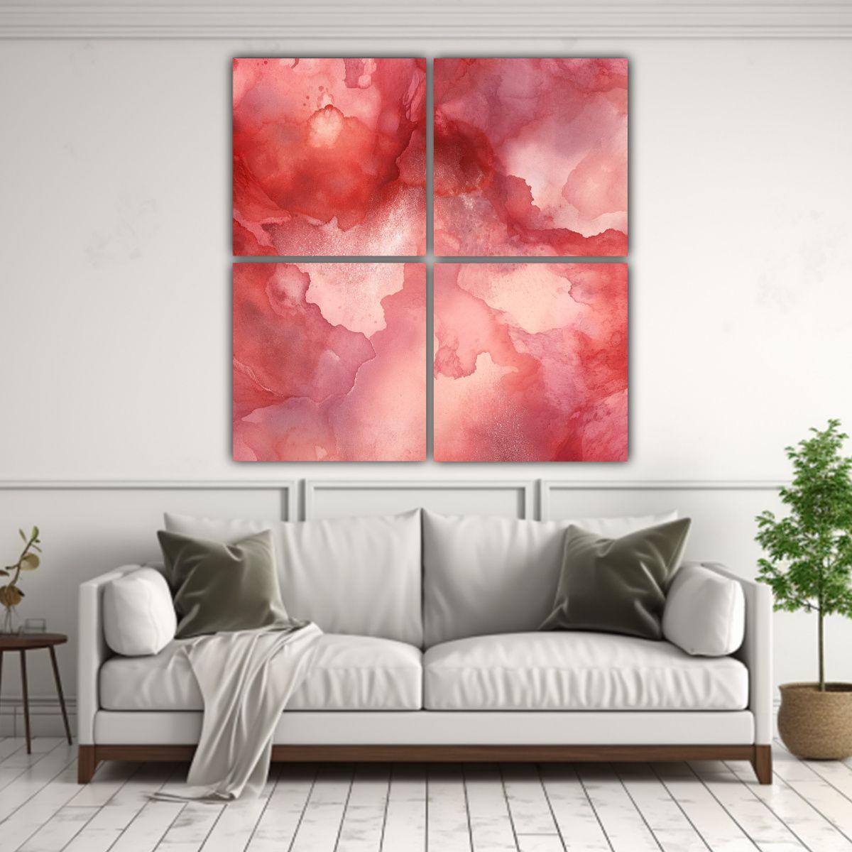 Pinturas Decorativas En Tela Con Textura De 200x200 Cm-2