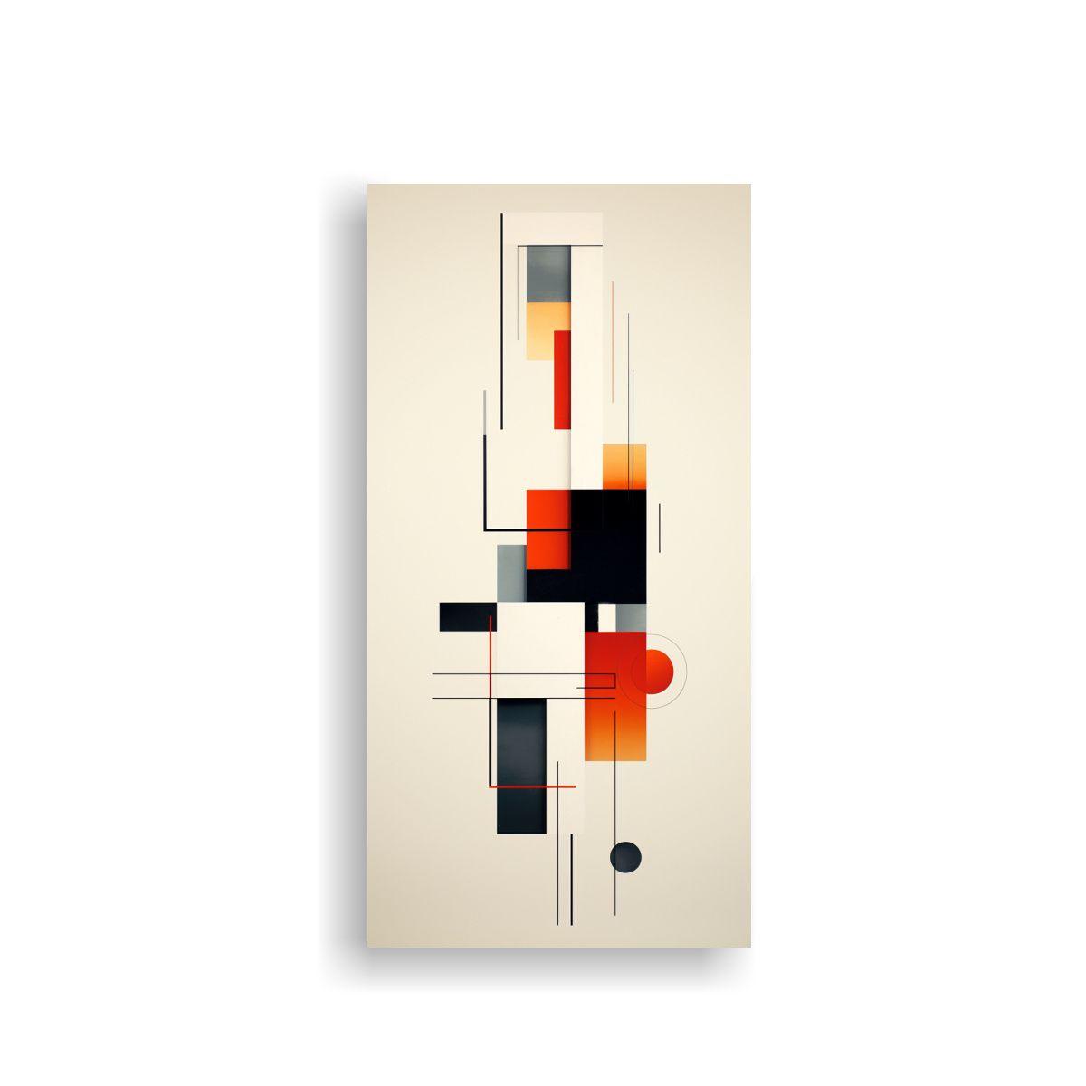 Cuadros De Arte Moderno Abstracto Minimalista 30x60cm-0