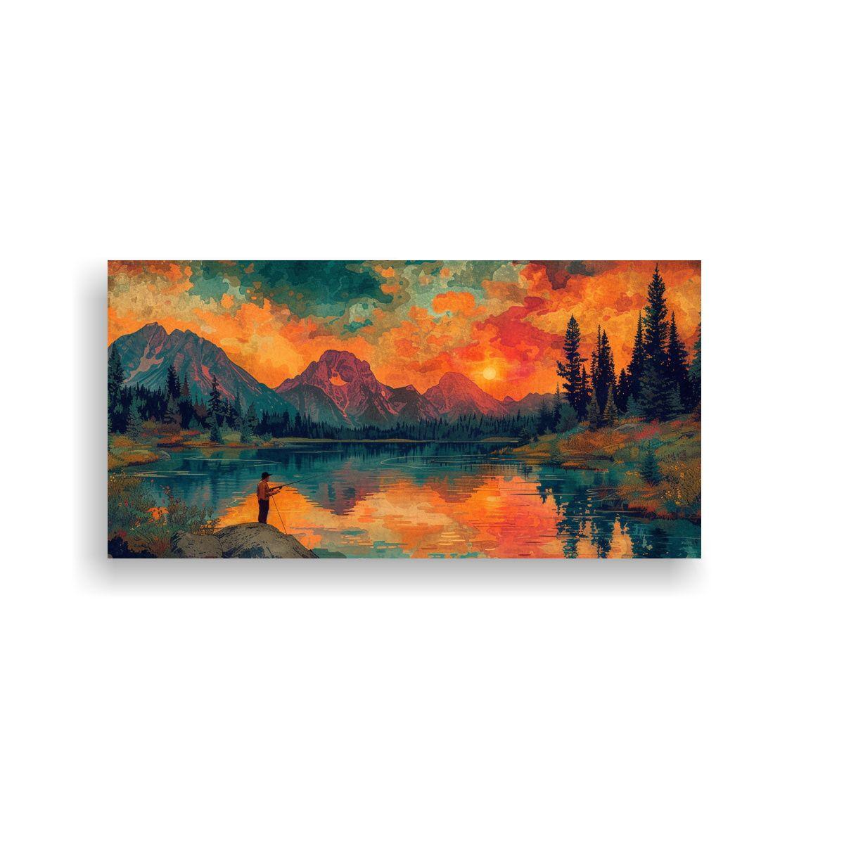 Pinturas Decorativas De Finas Líneas De Arte 60x30cm-0