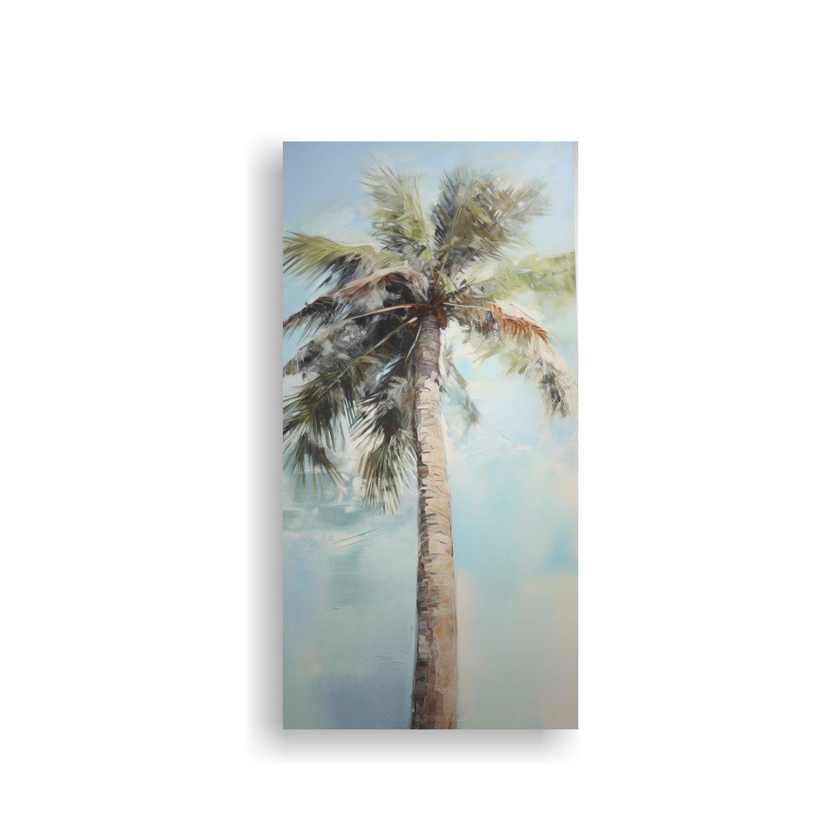 Arte De Pared Abstracto Moderno: Pintura De 50x100cm-0