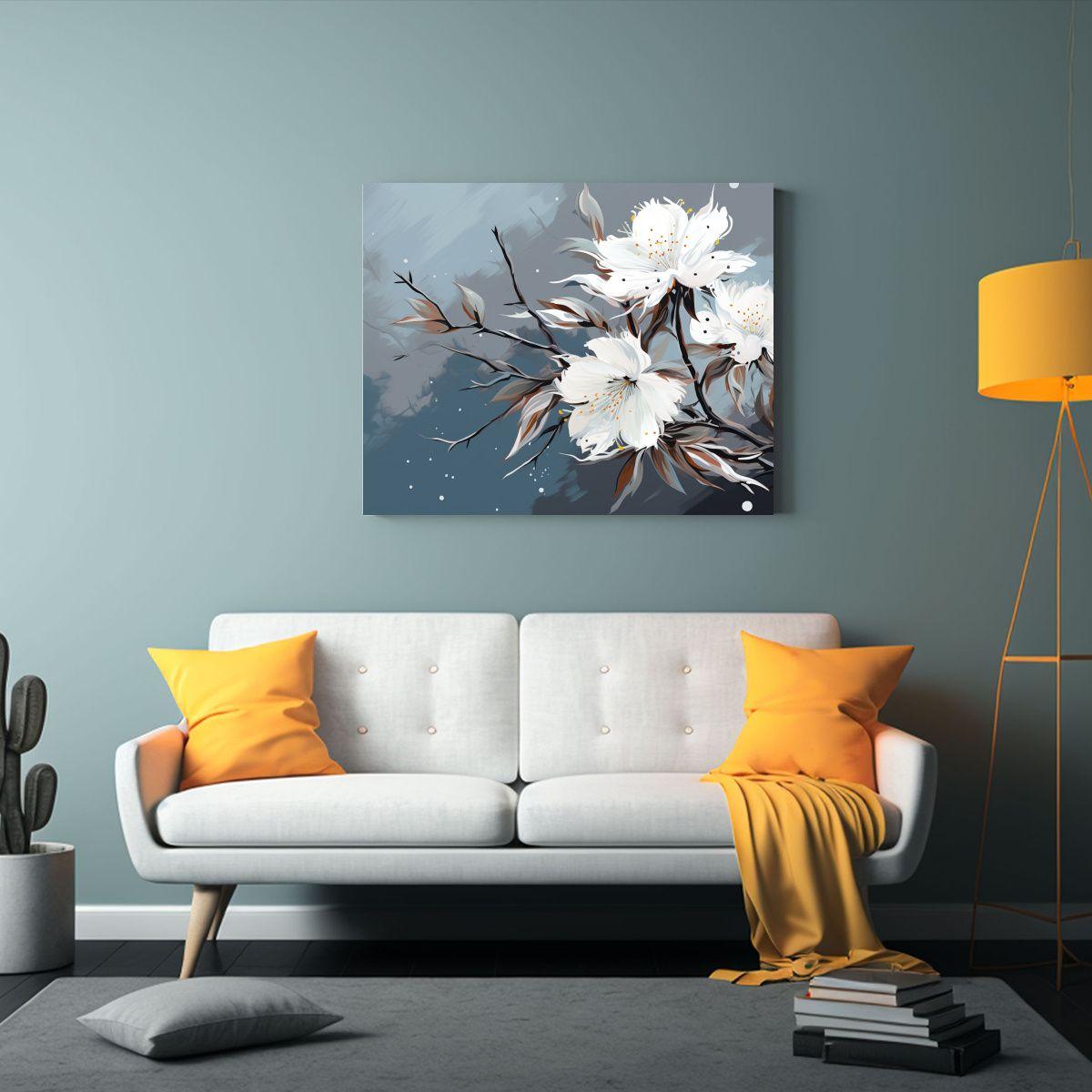 Pinturas Decorativas De Arte Conceptual Detalle De Un Árbol 65x50cm-2