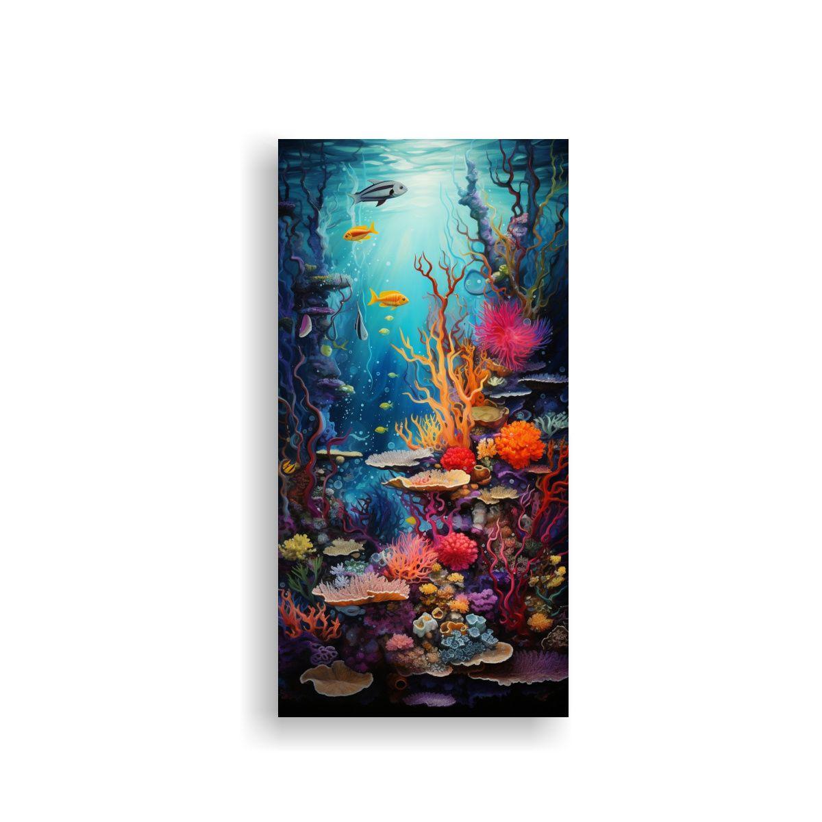 Pintura Decorativa De Interpretación Abstracta 80x160cm-0