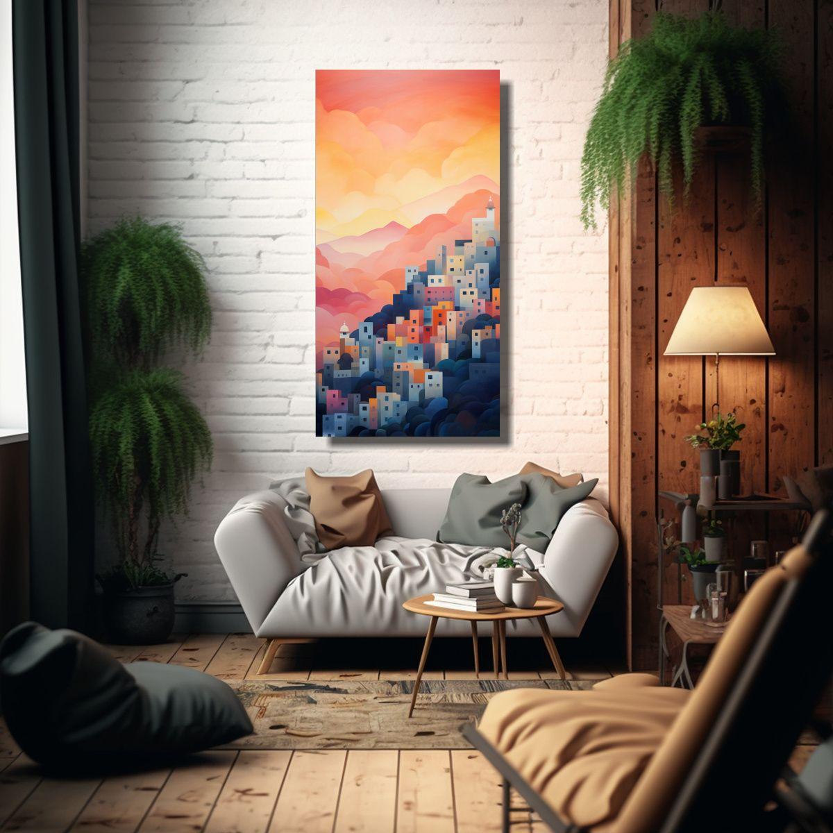 Pinturas Decorativas De Colores Suaves Y Simplicid 30x60cm-2