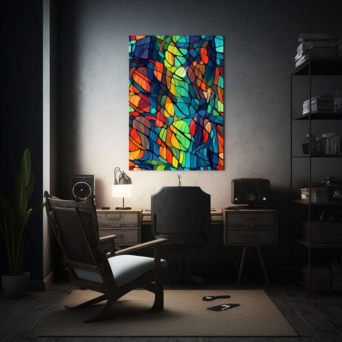 Lienzo De Tela Diseño Expresividad En Arte 40x60cm-2