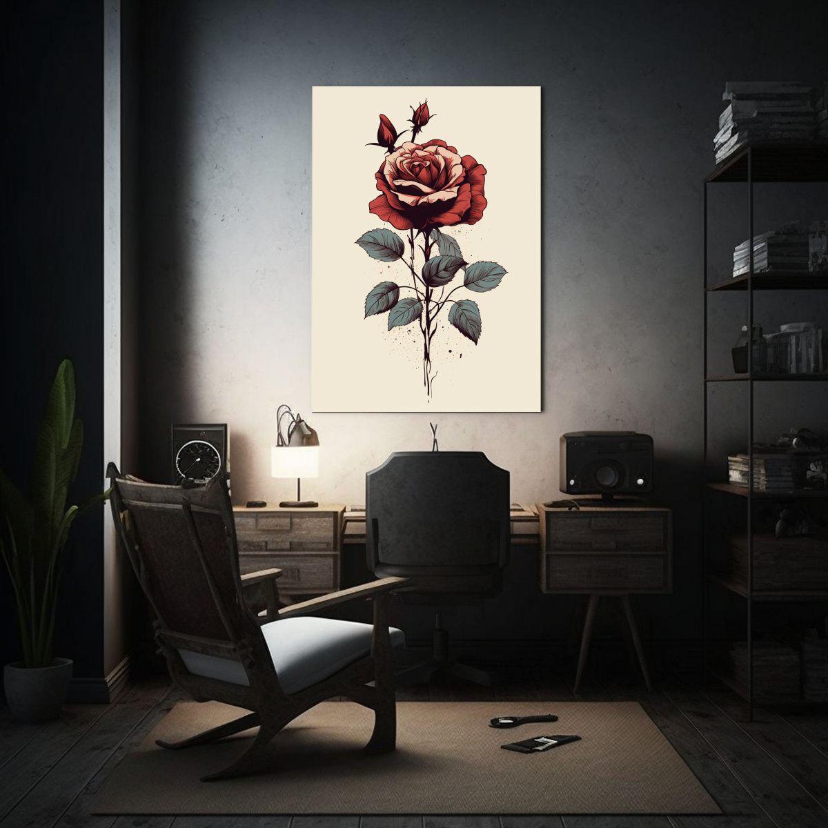 Pintura De Lienzo En Colores Vivos 80x120cm-2