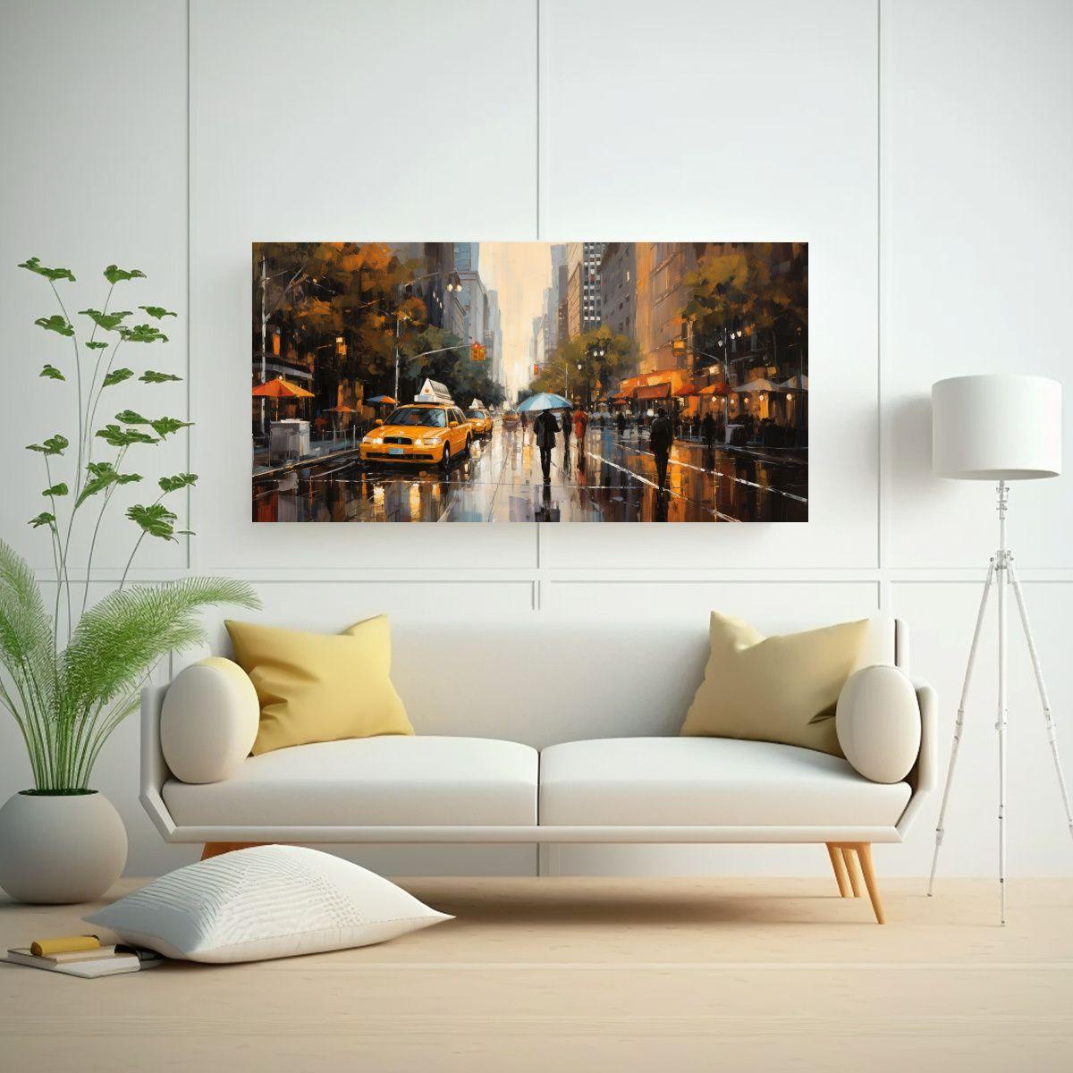 Pintura Expresionista Equilibrio En La Quinta 120x60cm-2