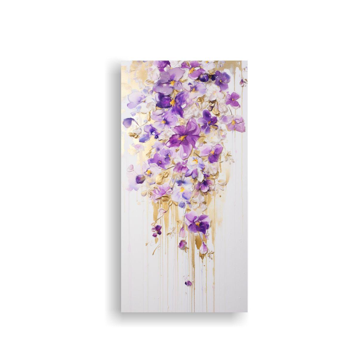Cuadro De Decoración Para Salón: Pintura 40x80cm-0