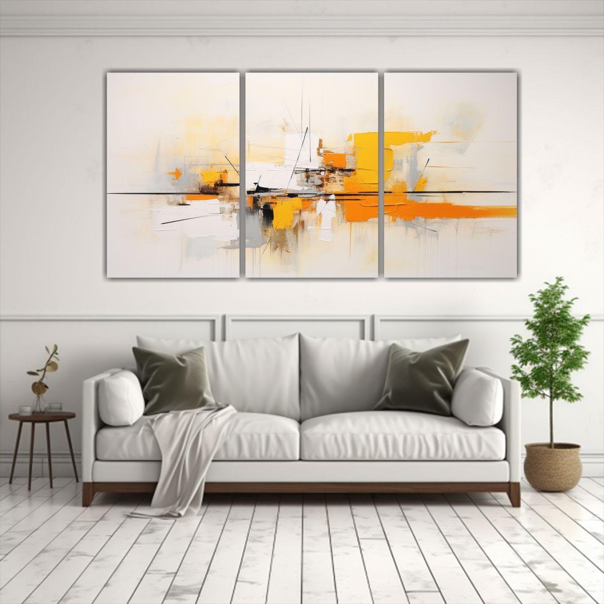 Pinturas De Decoración Abstractas Minimalistas 240x120 Cm-2