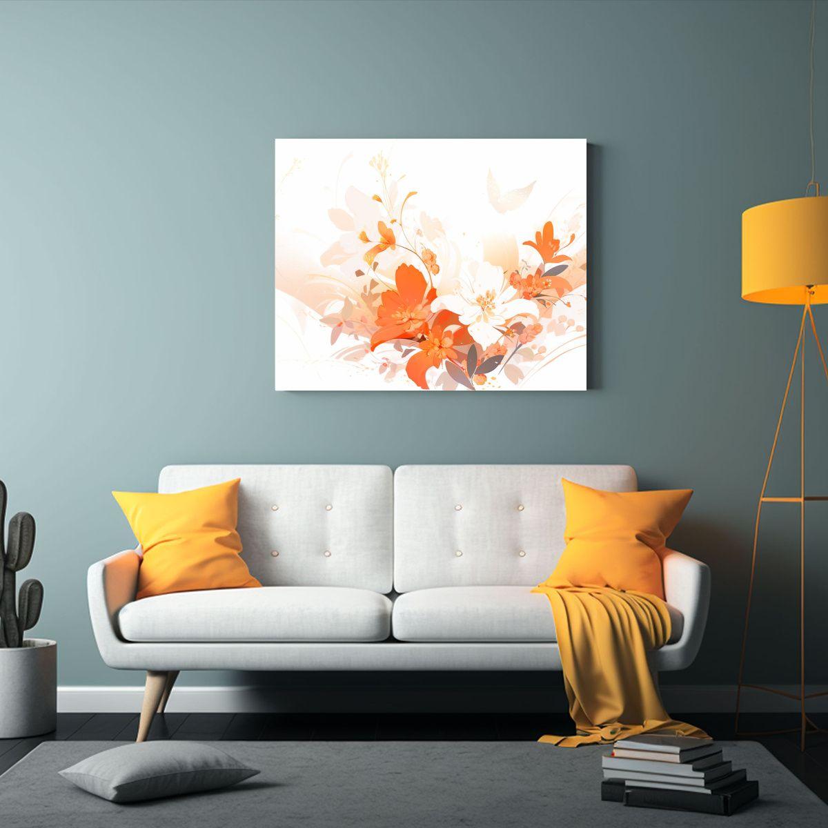 Pinturas Decorativas De Alta Calidad En Estilo Pop Art Blanc 65x50cm-2
