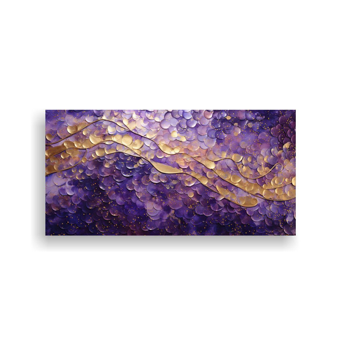Cuadro De Tela Estilo Puntillismo Luminoso Con 80x40cm-0