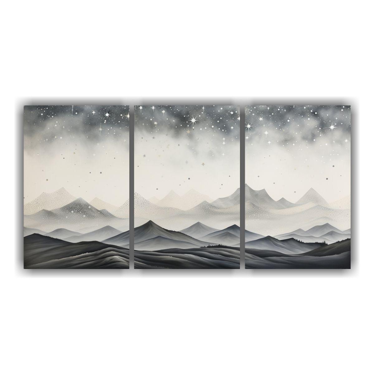 Lienzos Creativos De Escena Montañosa Elegante 180x90 Cm-0