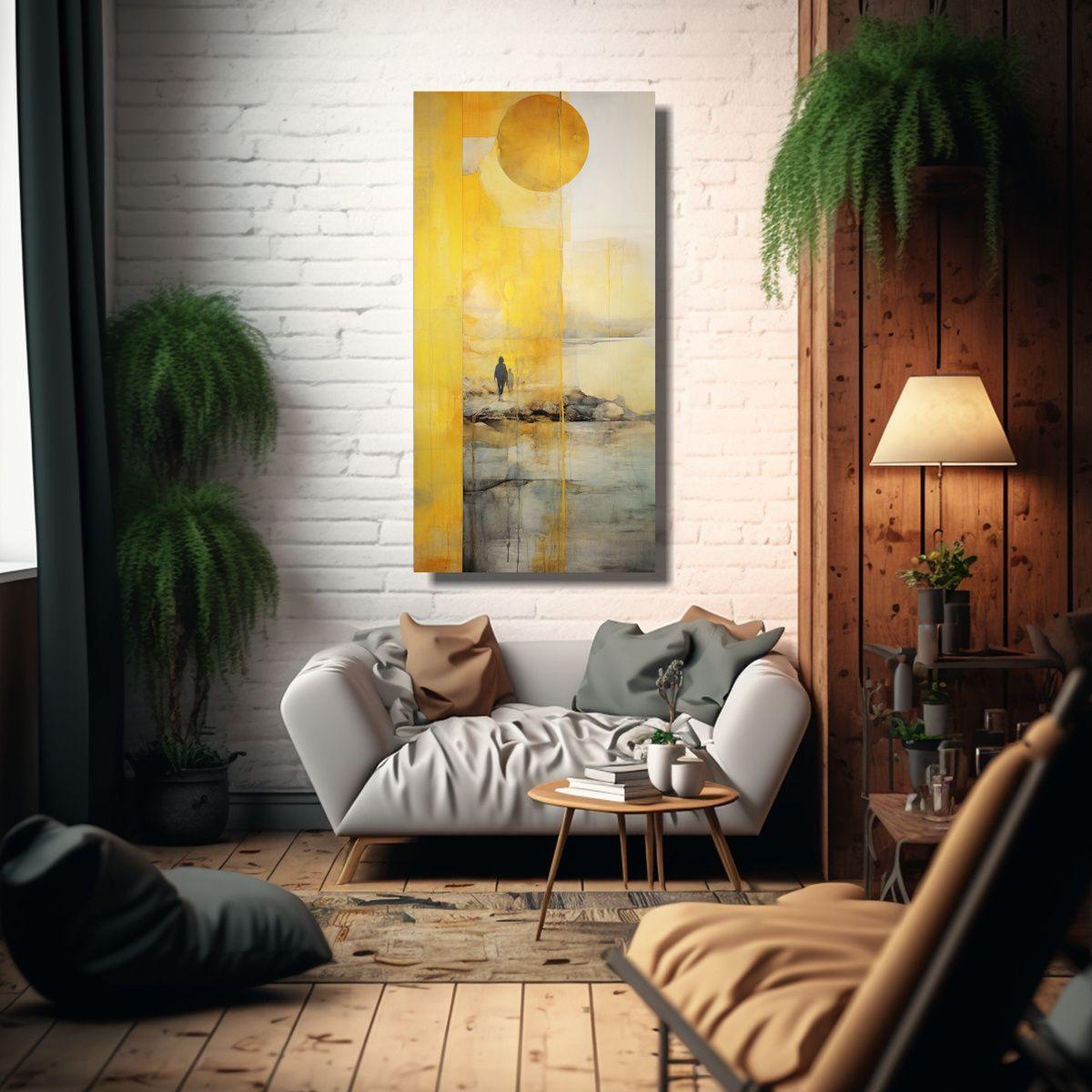 Pintura Surrealista De Cuadro De Arte Fino Con 40x80cm-2