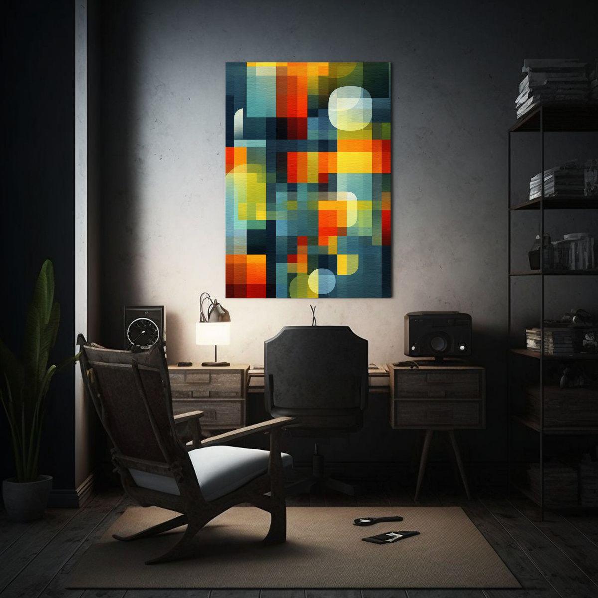 Pintura Lienzo Vintage Para Decorar Comedor 30x45cm-2