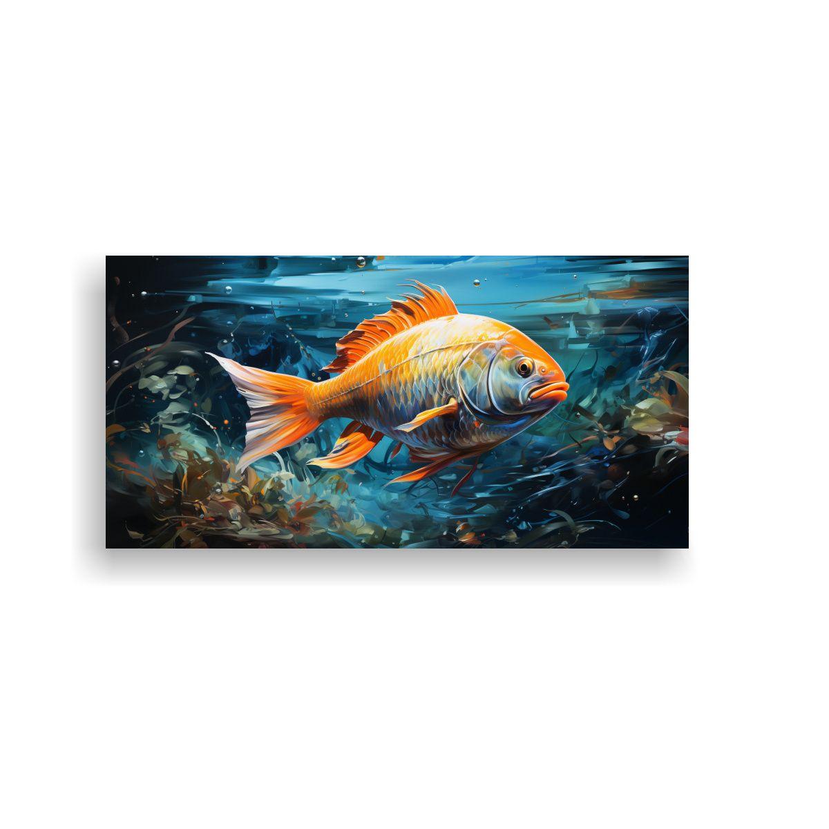 Pintura Al Estilo óleo Refinada De Estilo Acuarel 80x40cm-0