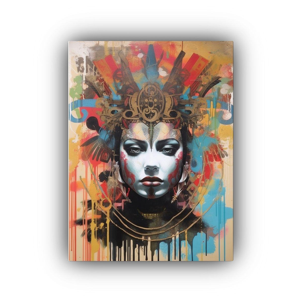 Pinturas Decorativas De Lienzo Con Patrón 30x40cm-0