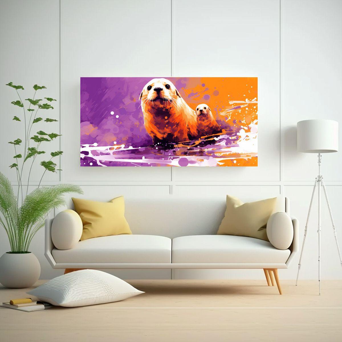 Pinturas Decorativas Exclusivas En Colores 160x80cm-2