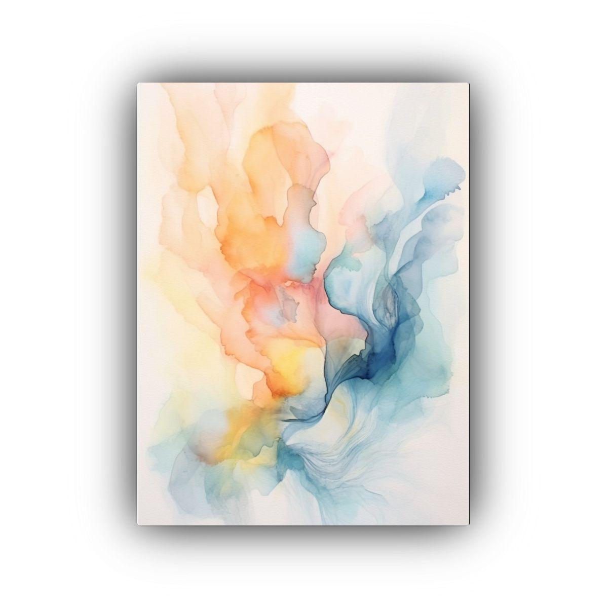 Cuadro Originalidad Concepto: Abstracto Acuarela 50x75cm-0