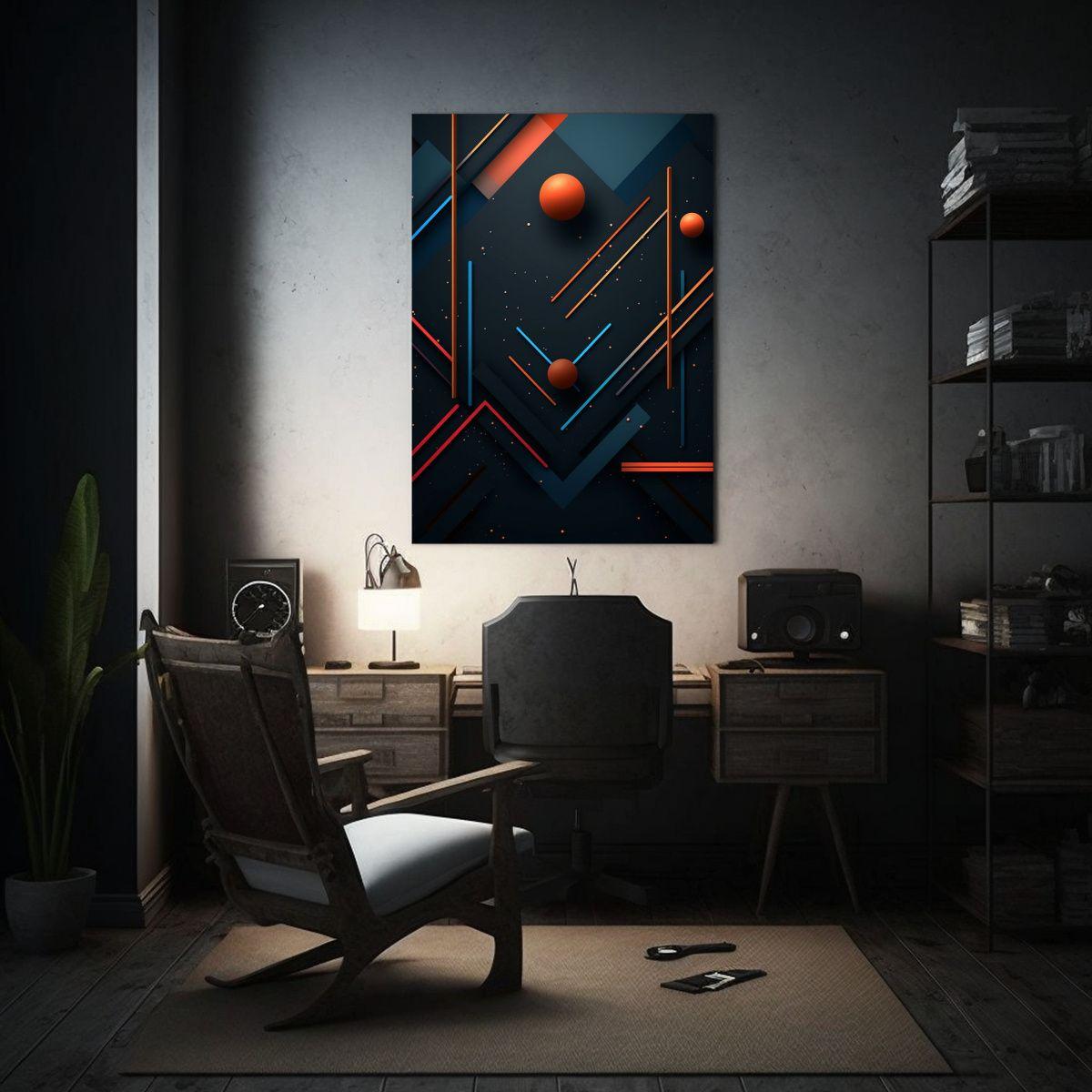 Pinturas De Decoración Arte Conceptual Estilo 30x45cm-2