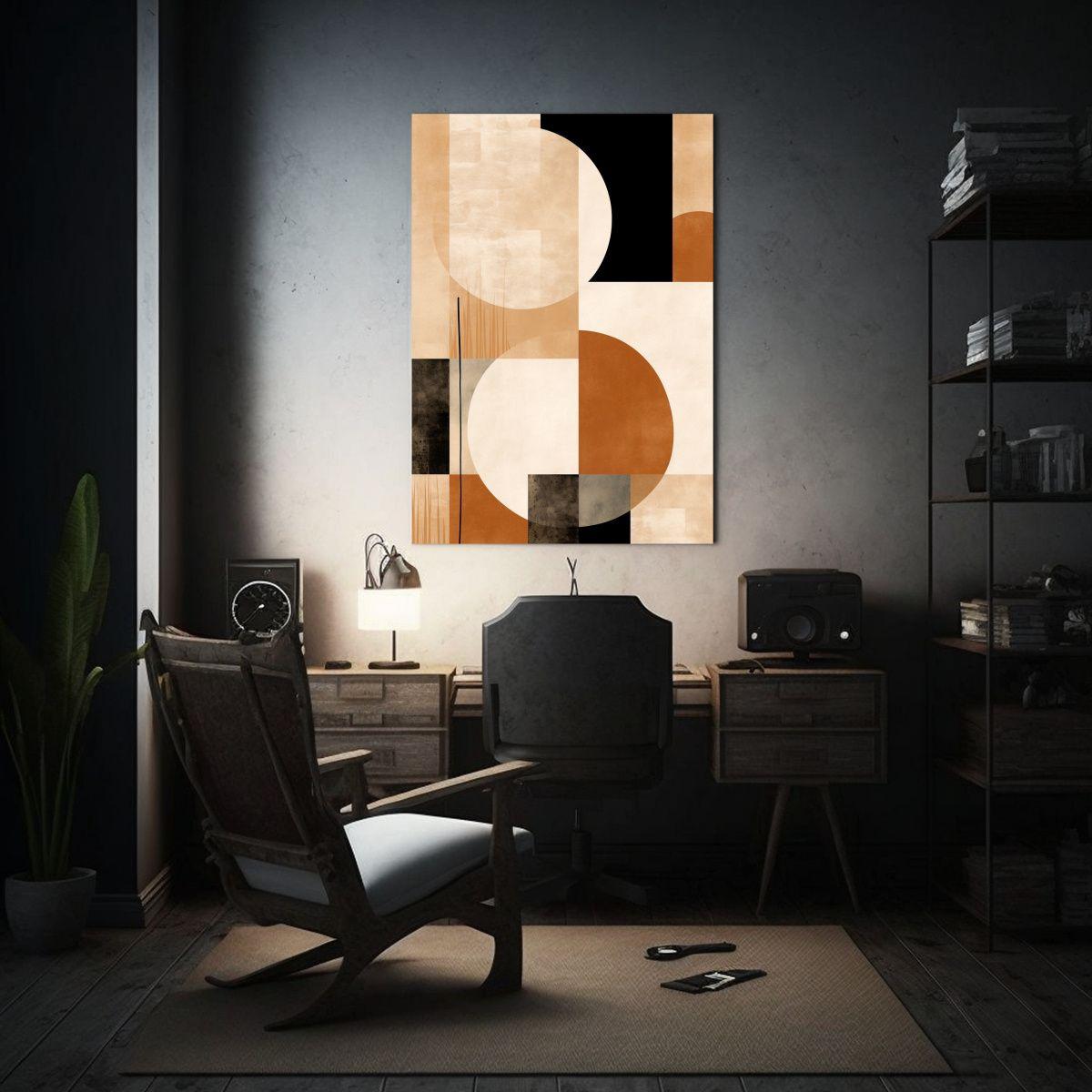 Cuadro Decorativo Lienzo Movimiento Vitalidad 30x45cm-2