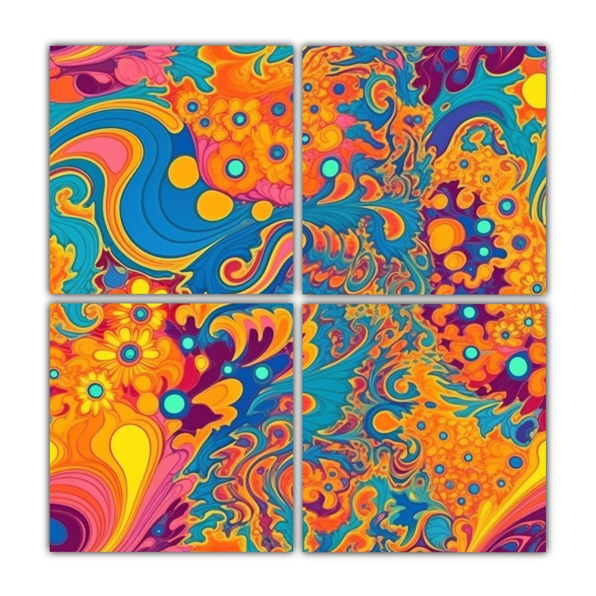 Pinturas Decorativas Modernas: Lienzos 160x160 Cm-0