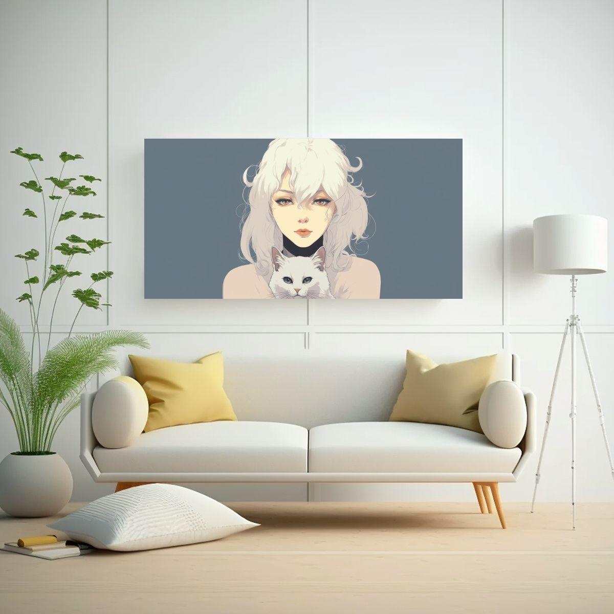 Cuadros Minimalistas De Arte Manga De Los Años 160x80cm-2