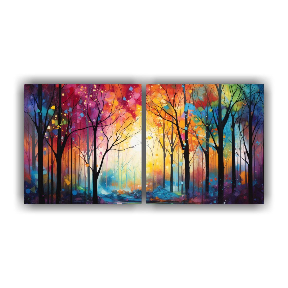 Pinturas Decorativas Abstractas De Movimiento Y 40x20 Cm-0