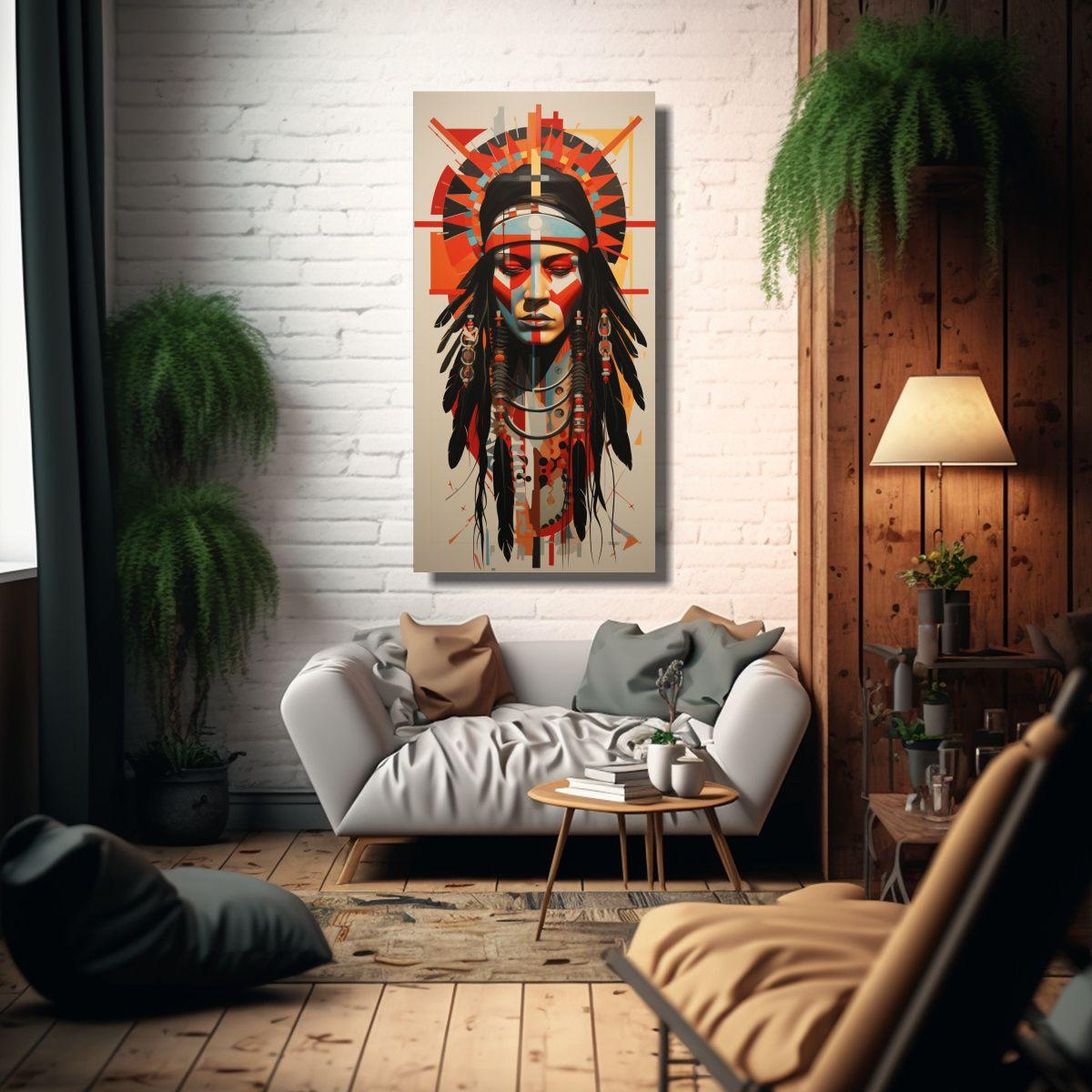 Pinturas Decorativas De Tela En Bastidor 60x120 Cm-2