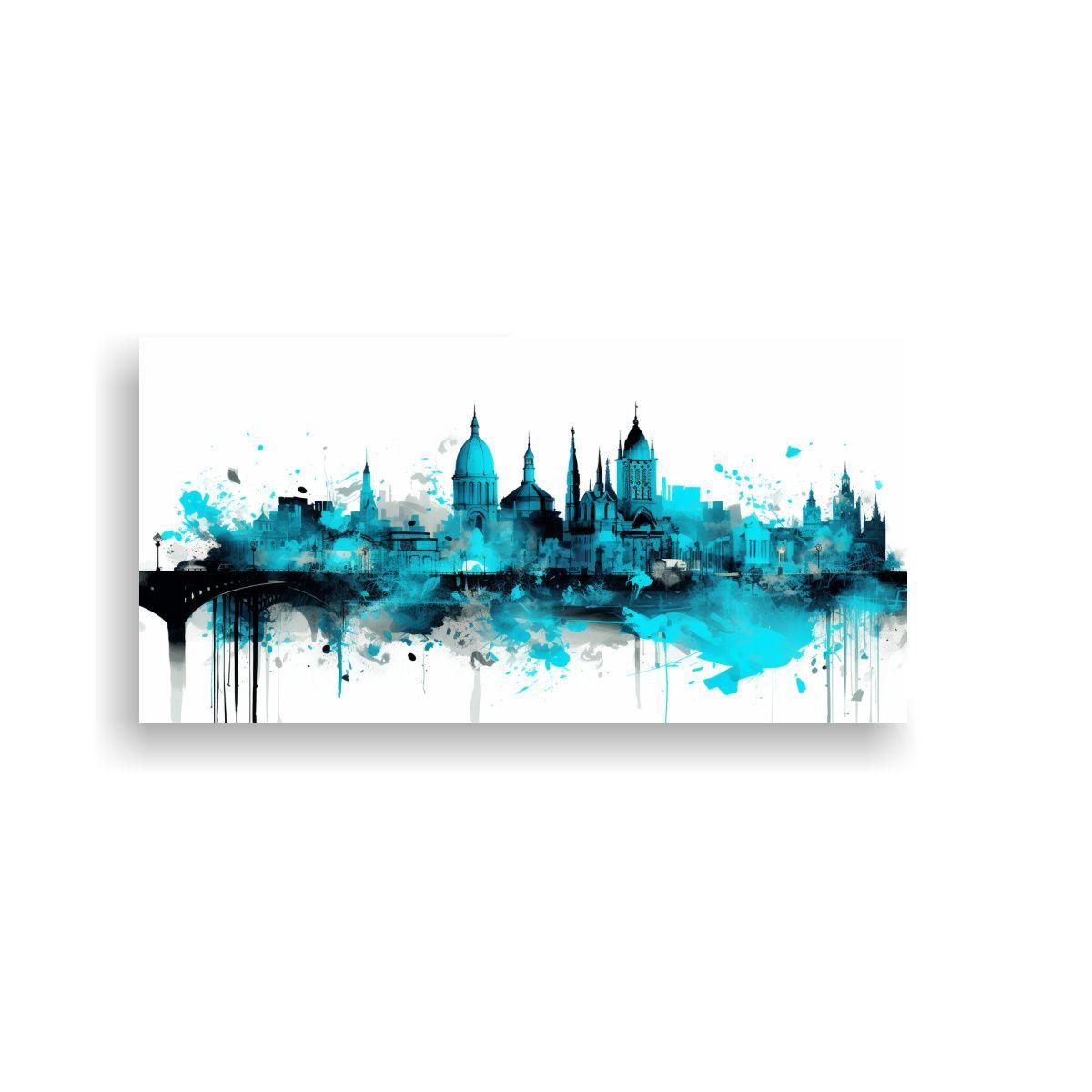 Cuadro De Expresión Moderna En Santiago De Chile  100x50cm-0