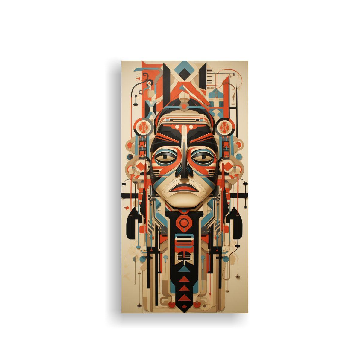 Pintura Decorativa De Las Tradiciones Ancestrales 70x140cm-0