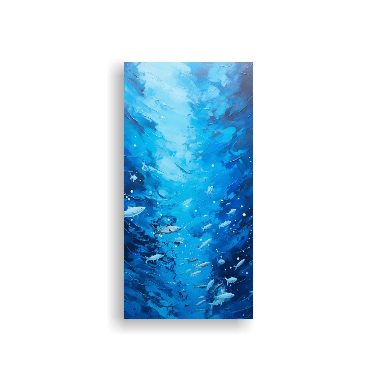 Pinturas Abstractas Arte Cálidos Simétrico: 50x100cm-0