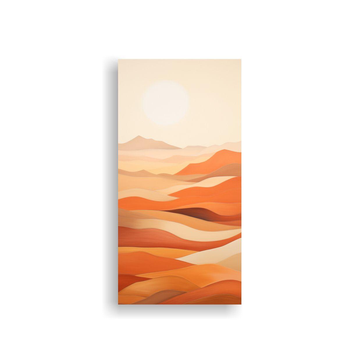 Pintura Decorativa Abstracta Del Paisaje Sereno 80x160cm-0