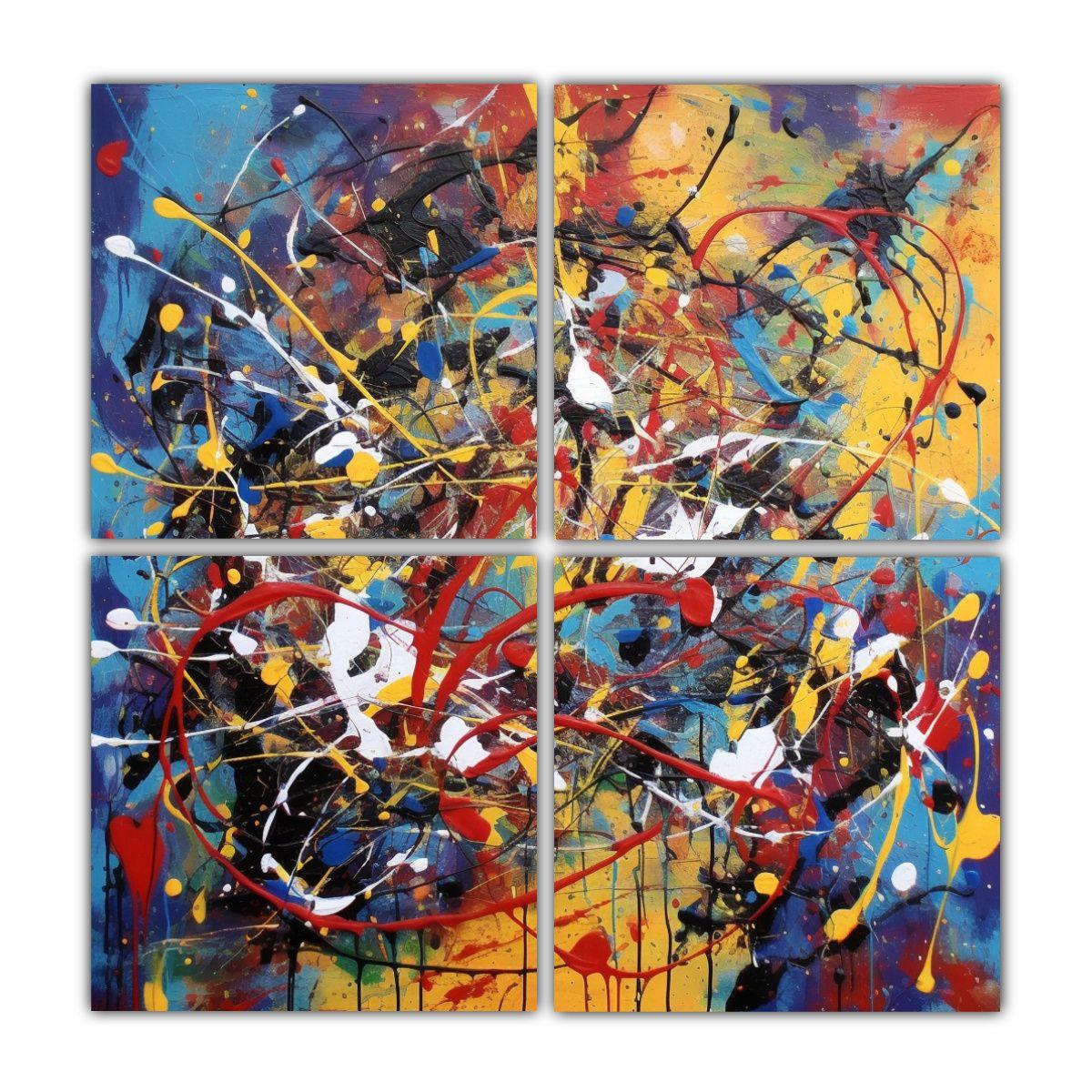 Cuadros Creativos Inspirados En El Estilo 120x120 Cm-0