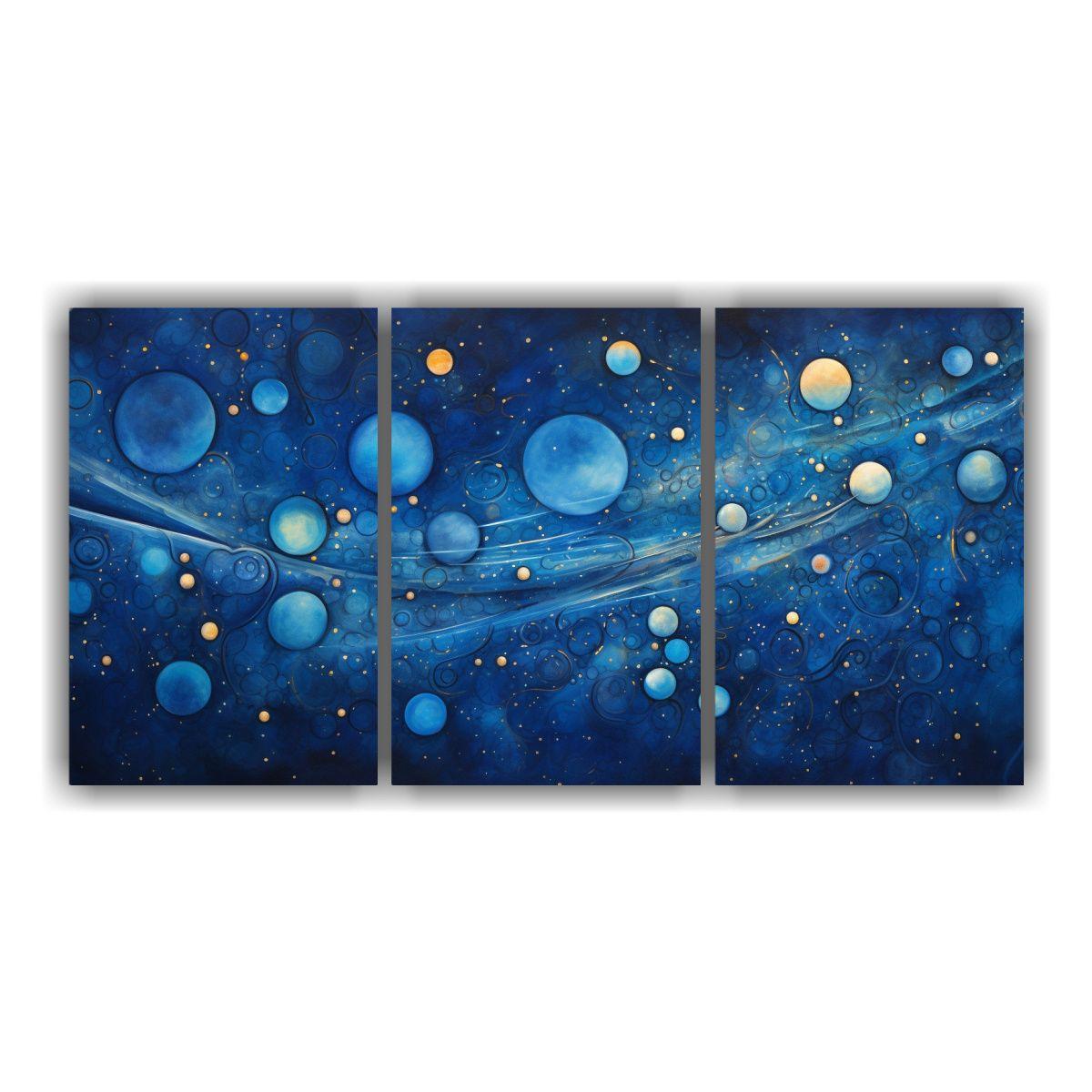 Cuadros De Decoración Vanguardista Con Patrones 90x45 Cm-0