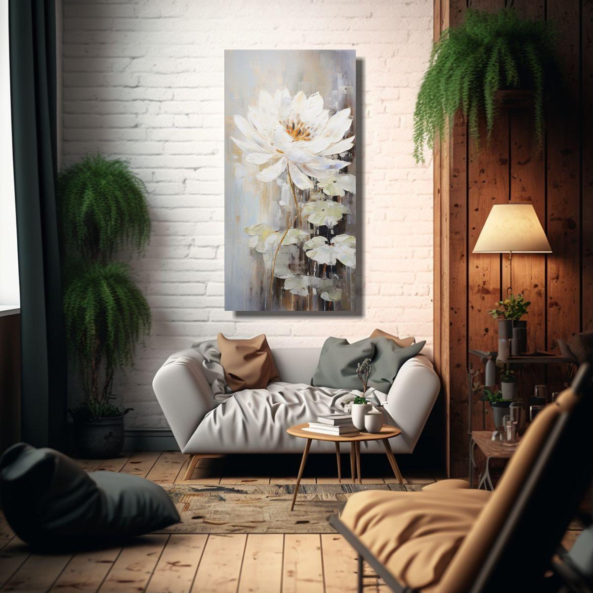 Pintura Moderna De Lienzo Naturaleza Viva Con 80x160 Cm-2