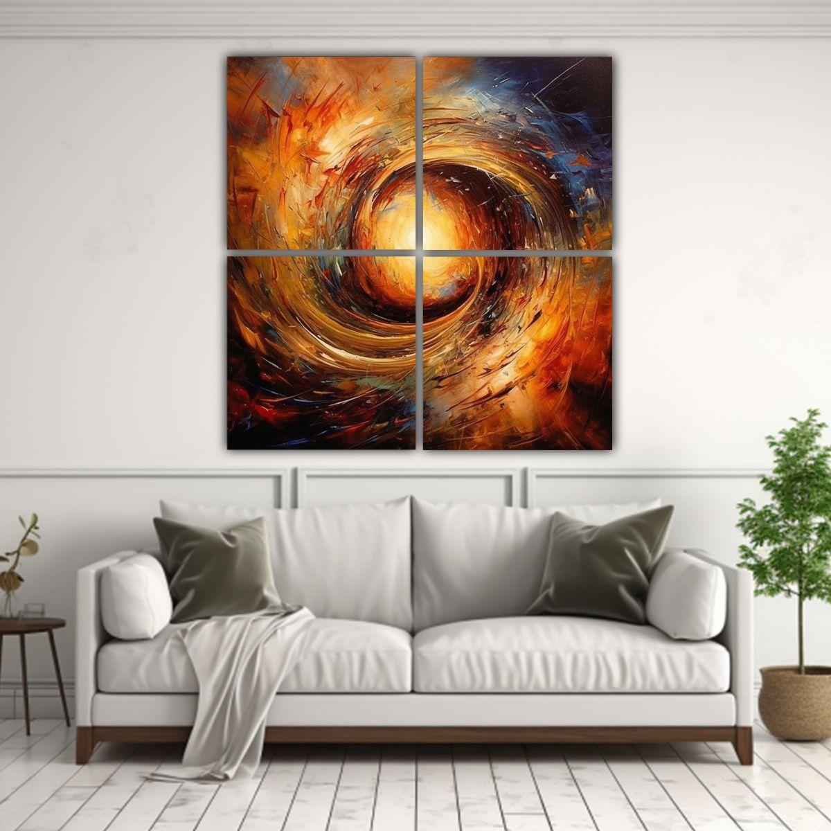 Cuadros Fotográficos únicos De Ravenhurst: 100x100 Cm-2